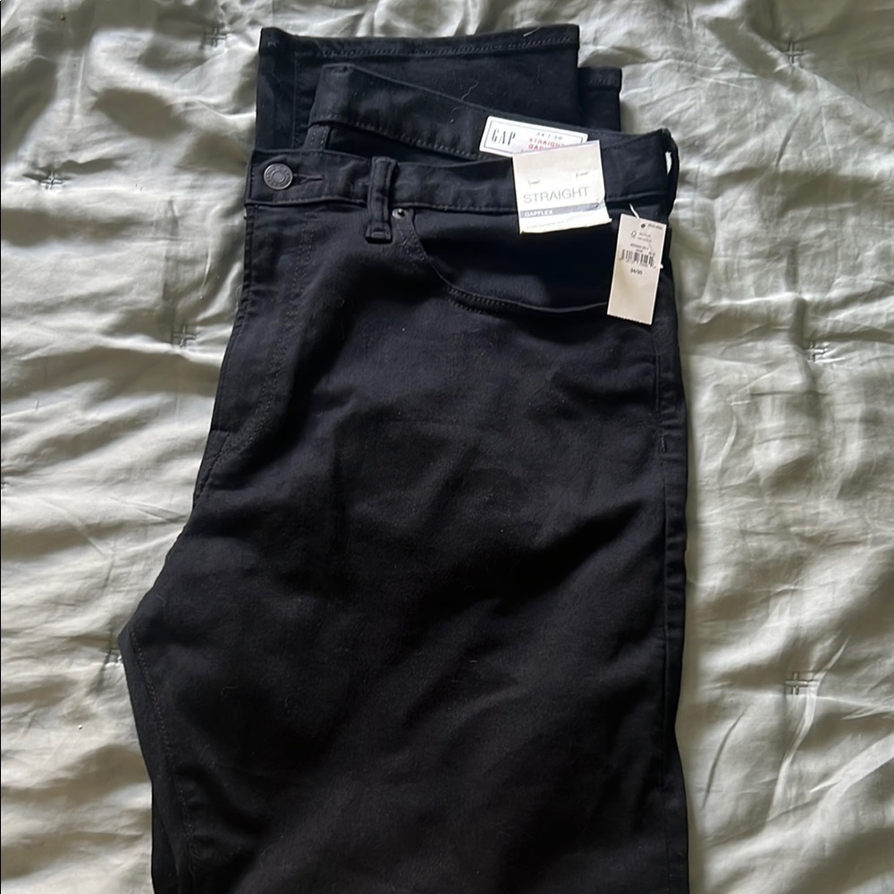 GAP Black Straight Jeans Classic Style